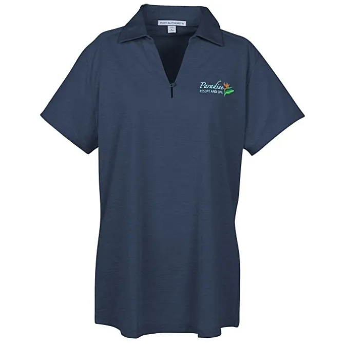 Snag Resistant Digital Heather Polo - Ladies'