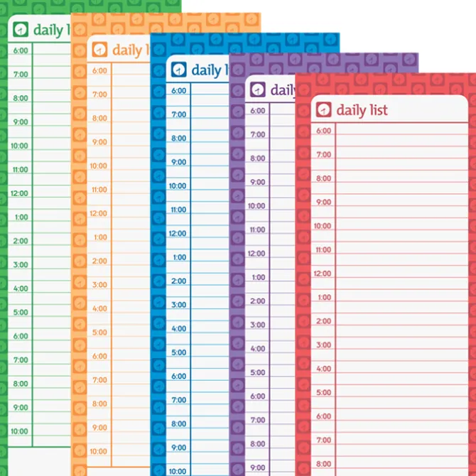 Souvenir Magnetic Manager Notepad - Daily - 50 Sheet