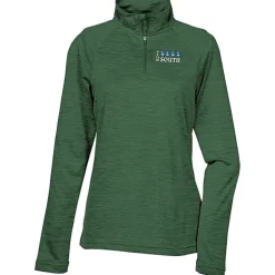 Space-Dyed 1/4-Zip Performance Pullover - Ladies' - Embroidered