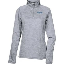Space-Dyed 1/4-Zip Performance Pullover - Ladies' - Embroidered