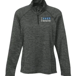 Space-Dyed 1/4-Zip Performance Pullover - Ladies' - Embroidered