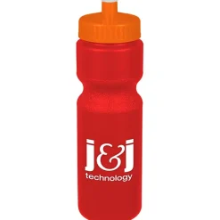 Sport Bottle with Push Pull Lid - 28 oz - Colors
