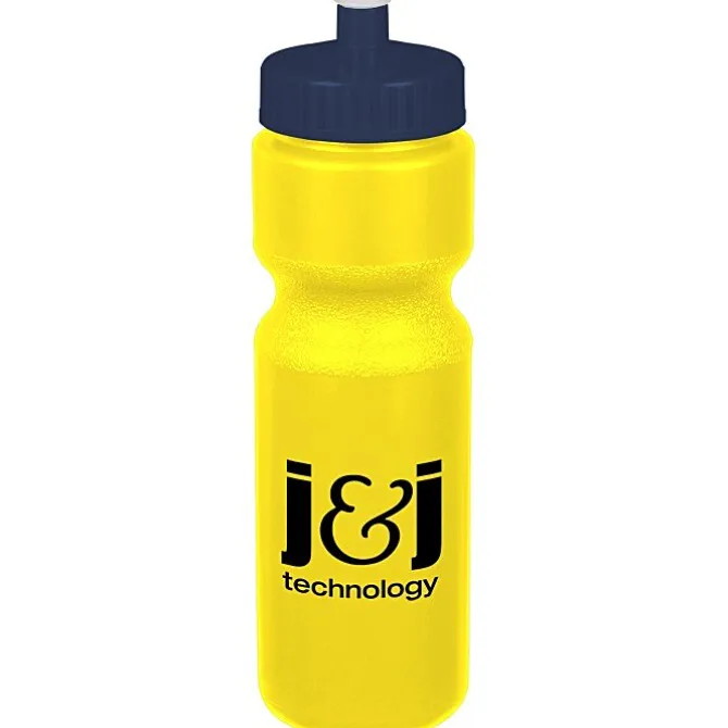 Sport Bottle with Push Pull Lid - 28 oz - Colors