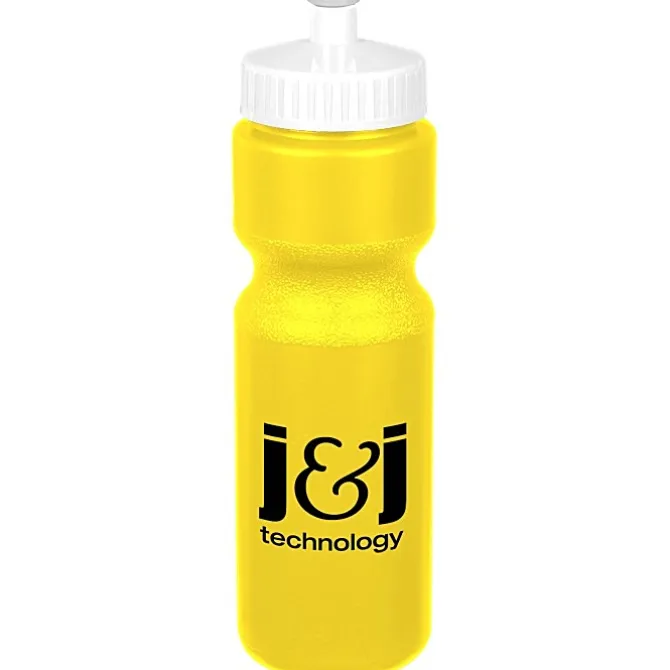 Sport Bottle with Push Pull Lid - 28 oz - Colors