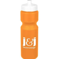 Sport Bottle with Push Pull Lid - 28 oz - Colors