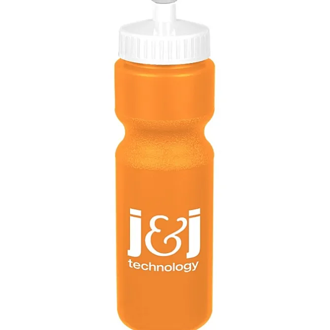 Sport Bottle with Push Pull Lid - 28 oz - Colors