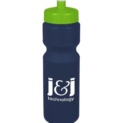 Sport Bottle with Push Pull Lid - 28 oz - Colors