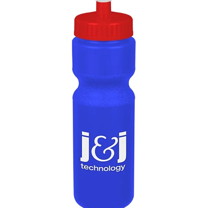 Sport Bottle with Push Pull Lid - 28 oz - Colors