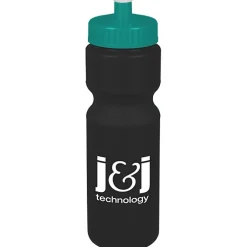 Sport Bottle with Push Pull Lid - 28 oz - Colors