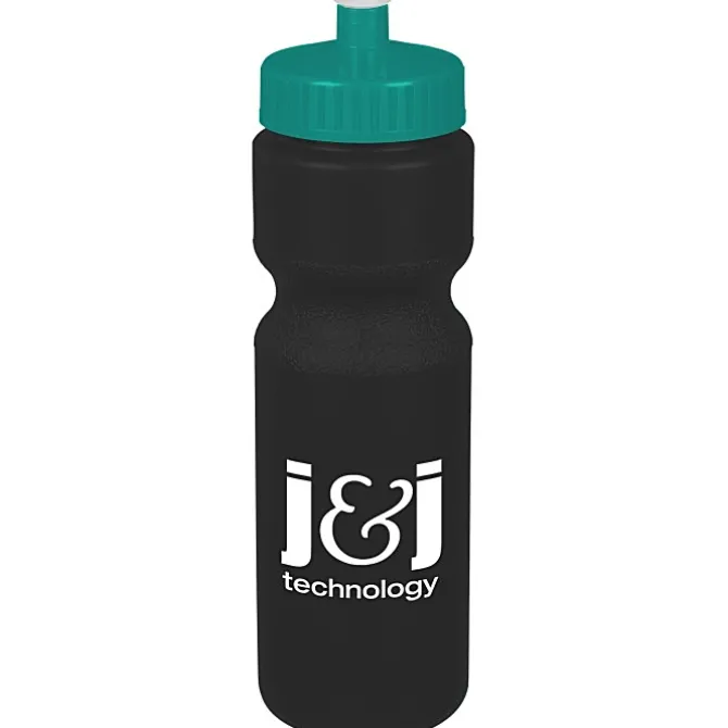 Sport Bottle with Push Pull Lid - 28 oz - Colors