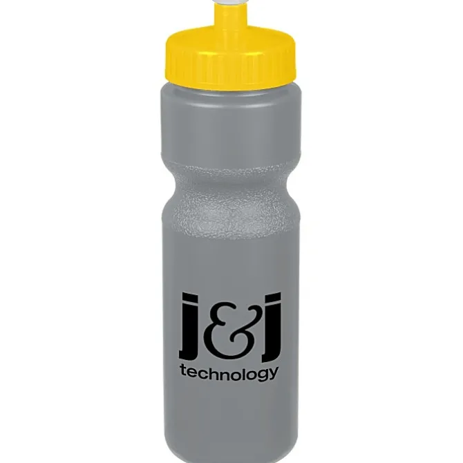 Sport Bottle with Push Pull Lid - 28 oz - Colors