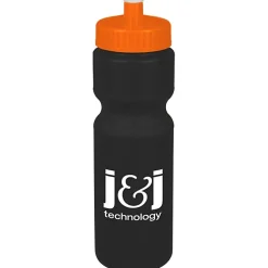 Sport Bottle with Push Pull Lid - 28 oz - Colors