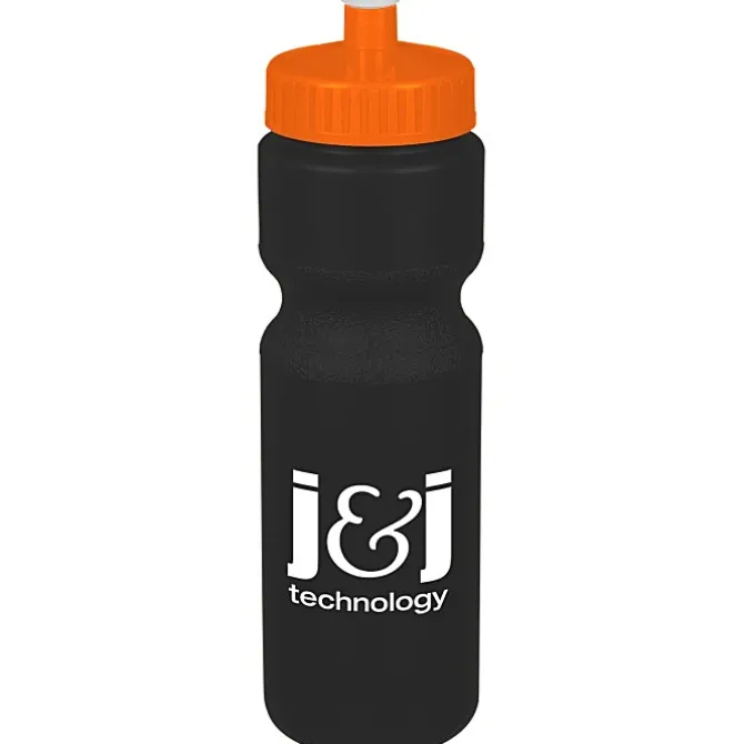Sport Bottle with Push Pull Lid - 28 oz - Colors