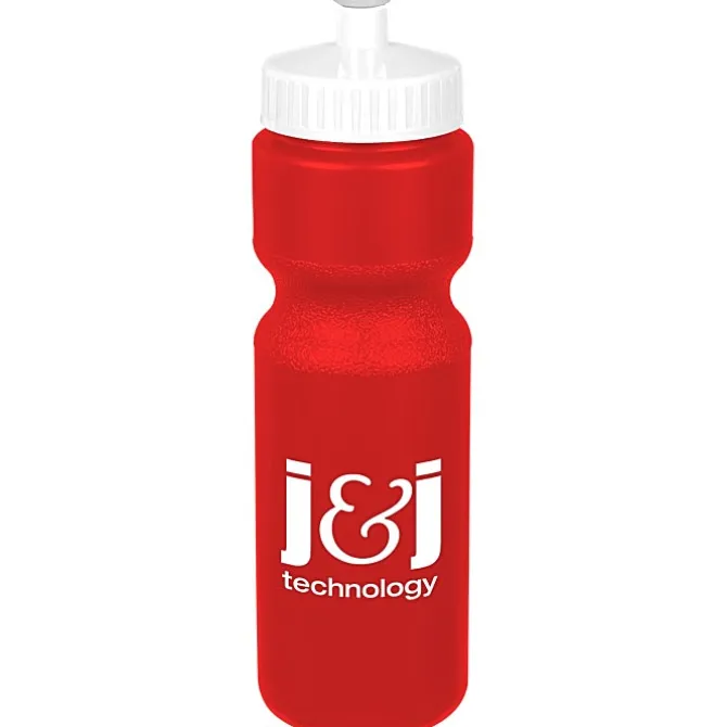 Sport Bottle with Push Pull Lid - 28 oz - Colors