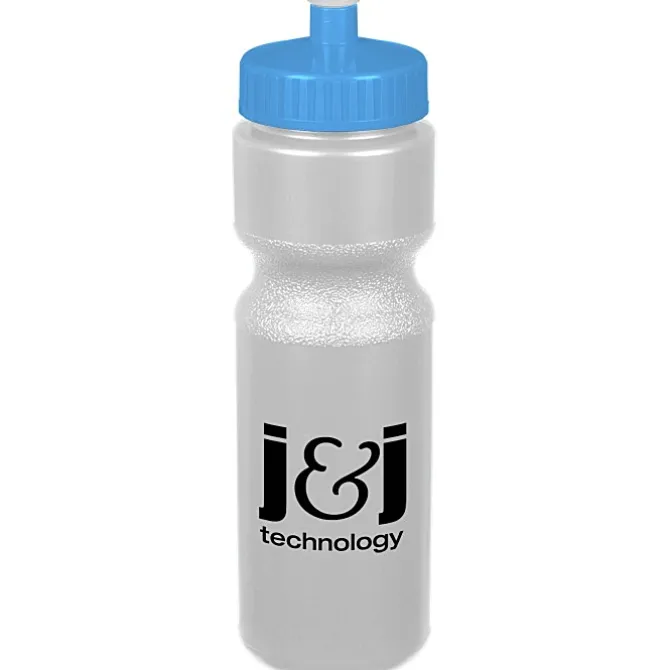 Sport Bottle with Push Pull Lid - 28 oz - Colors