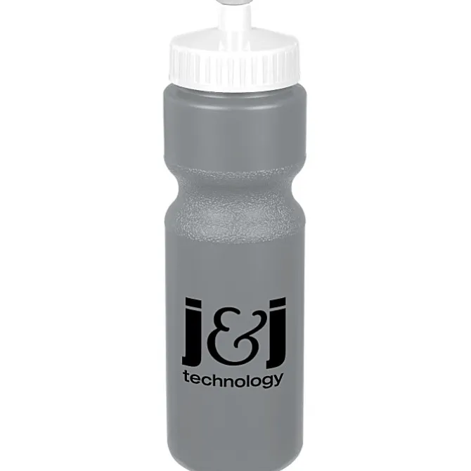 Sport Bottle with Push Pull Lid - 28 oz - Colors