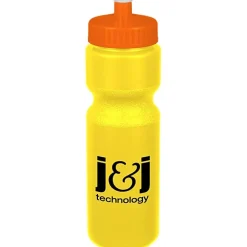 Sport Bottle with Push Pull Lid - 28 oz - Colors