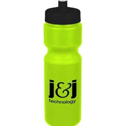 Sport Bottle with Push Pull Lid - 28 oz - Colors