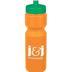 Sport Bottle with Push Pull Lid - 28 oz - Colors