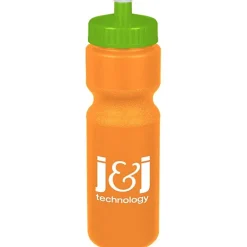 Sport Bottle with Push Pull Lid - 28 oz - Colors