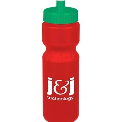 Sport Bottle with Push Pull Lid - 28 oz - Colors