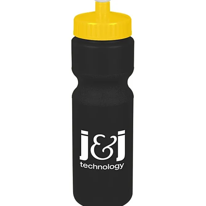 Sport Bottle with Push Pull Lid - 28 oz - Colors