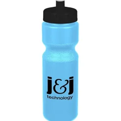 Sport Bottle with Push Pull Lid - 28 oz - Colors