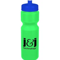 Sport Bottle with Push Pull Lid - 28 oz - Colors