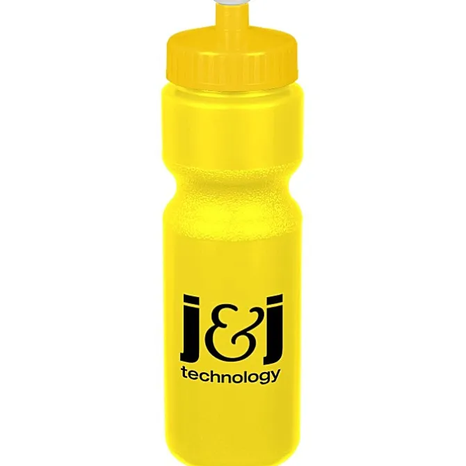 Sport Bottle with Push Pull Lid - 28 oz - Colors