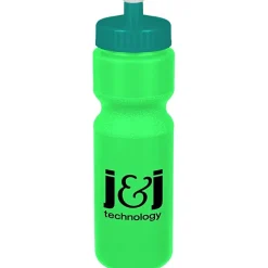 Sport Bottle with Push Pull Lid - 28 oz - Colors