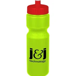 Sport Bottle with Push Pull Lid - 28 oz - Colors