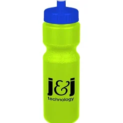Sport Bottle with Push Pull Lid - 28 oz - Colors