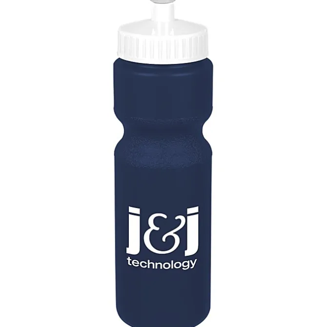 Sport Bottle with Push Pull Lid - 28 oz - Colors