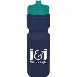 Sport Bottle with Push Pull Lid - 28 oz - Colors