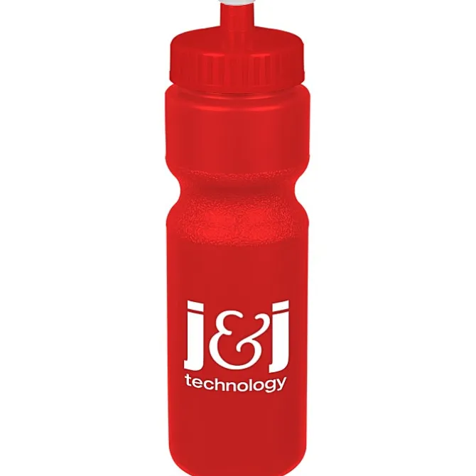 Sport Bottle with Push Pull Lid - 28 oz - Colors