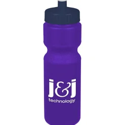 Sport Bottle with Push Pull Lid - 28 oz - Colors
