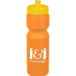 Sport Bottle with Push Pull Lid - 28 oz - Colors