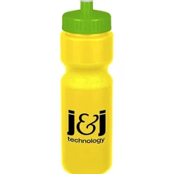 Sport Bottle with Push Pull Lid - 28 oz - Colors