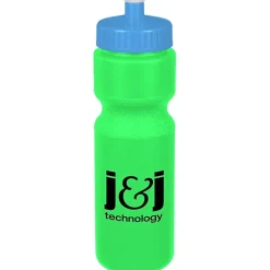 Sport Bottle with Push Pull Lid - 28 oz - Colors