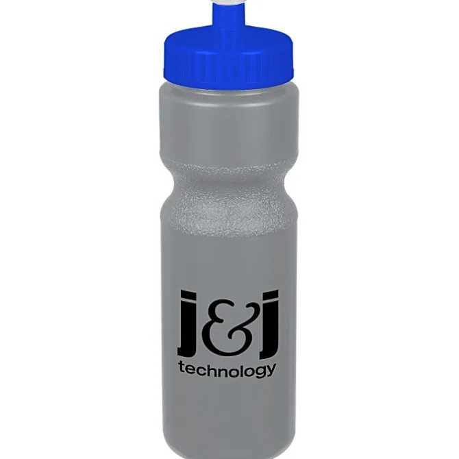 Sport Bottle with Push Pull Lid - 28 oz - Colors