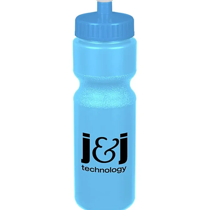 Sport Bottle with Push Pull Lid - 28 oz - Colors