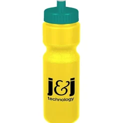 Sport Bottle with Push Pull Lid - 28 oz - Colors