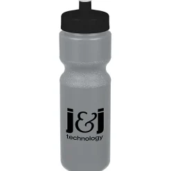 Sport Bottle with Push Pull Lid - 28 oz - Colors