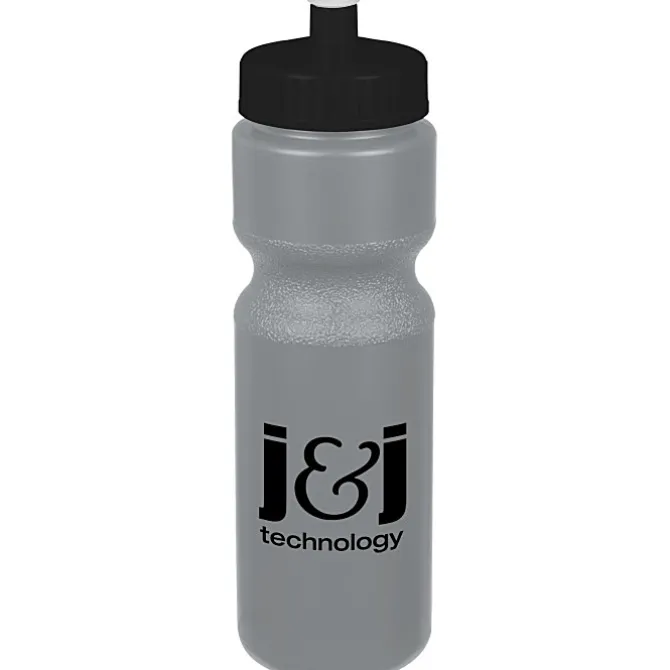 Sport Bottle with Push Pull Lid - 28 oz - Colors