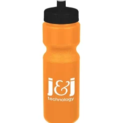 Sport Bottle with Push Pull Lid - 28 oz - Colors