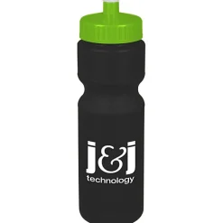 Sport Bottle with Push Pull Lid - 28 oz - Colors
