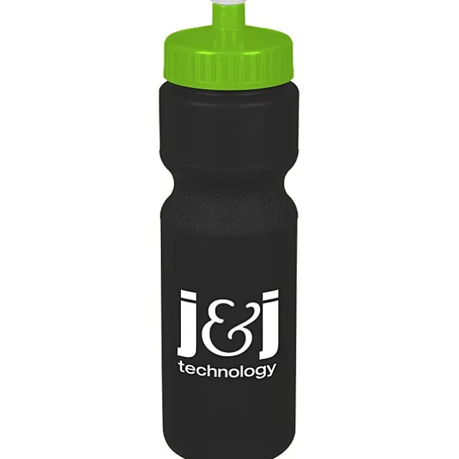 Sport Bottle with Push Pull Lid - 28 oz - Colors