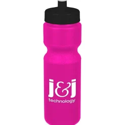 Sport Bottle with Push Pull Lid - 28 oz - Colors