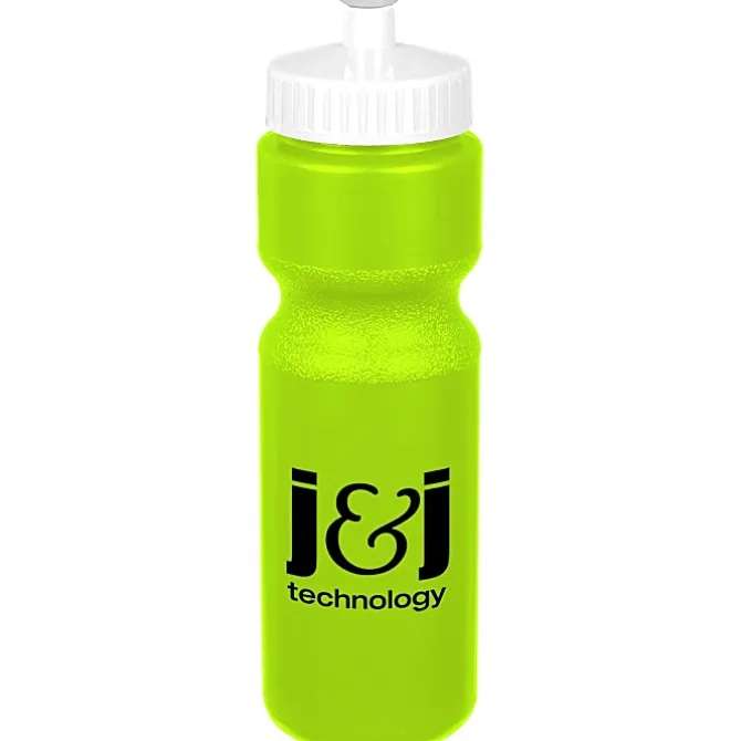Sport Bottle with Push Pull Lid - 28 oz - Colors