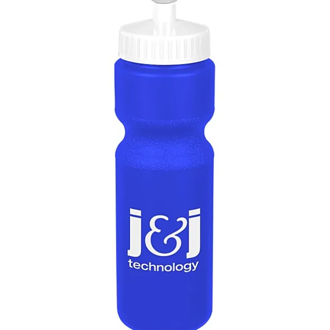 Sport Bottle with Push Pull Lid - 28 oz - Colors